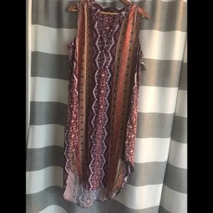 Cable and Gauge sleeveless dress